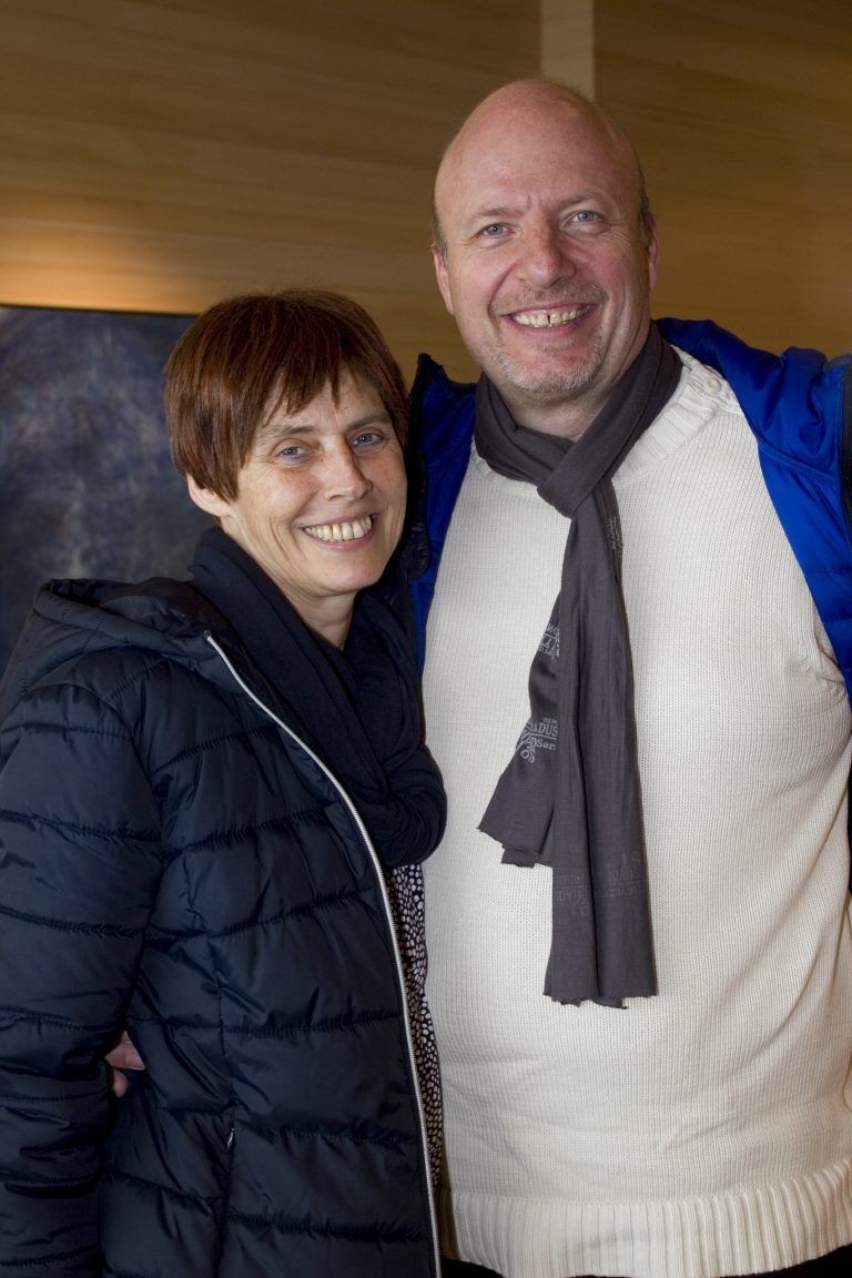 Beate und Christian Walch amüsierten sich.