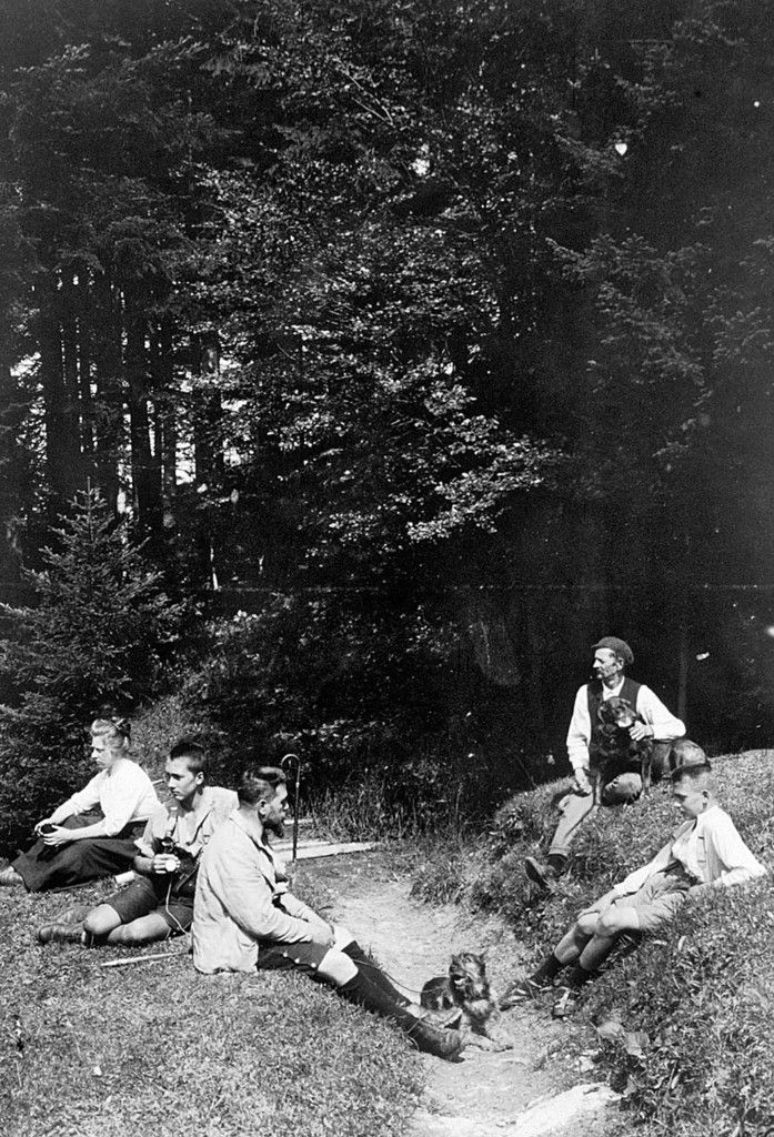 18. August 1913: „ . . . machten einen Ausflug nach Rudach, bei der Quelle daselbst machten wir Rast.“