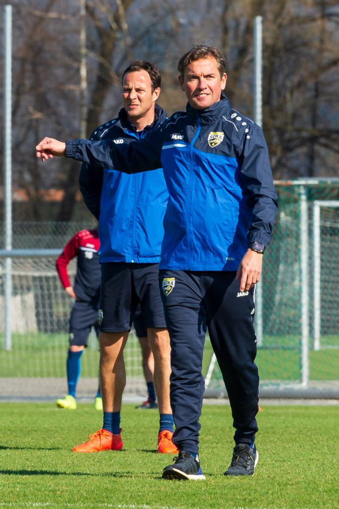 Bei Altach-Coach Alex Pastoor steigt der Adrenalinspiegel