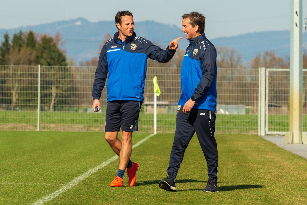 Bei Altach-Coach Alex Pastoor steigt der Adrenalinspiegel