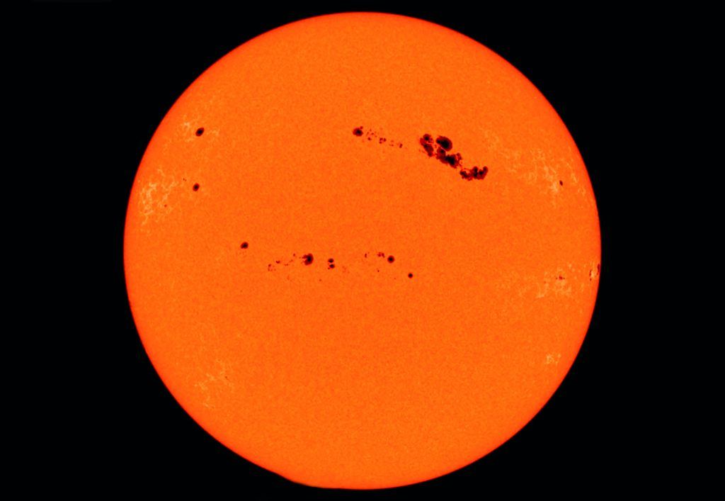 Fleckenlose Sonne: Blühen uns in Zukunft kältere Tage?