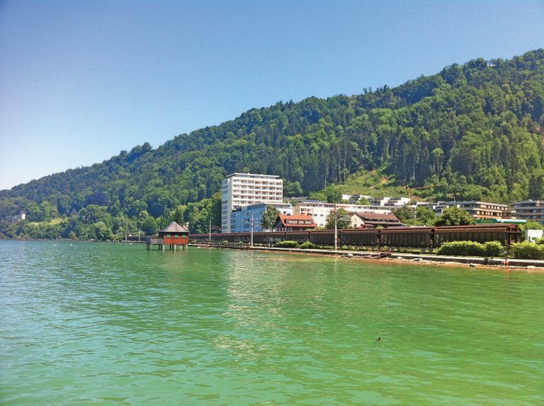 30 Güterwaggons „auf großer Fahrt“ – es werden noch mehr Gütertransporte werden, da sind sich die Experten einig. Foto: mehramsee