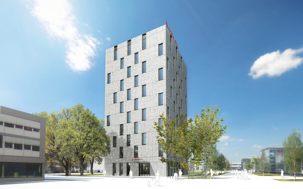 Finale Pläne für neues Hotel im Millennium Park Lustenau eingereicht