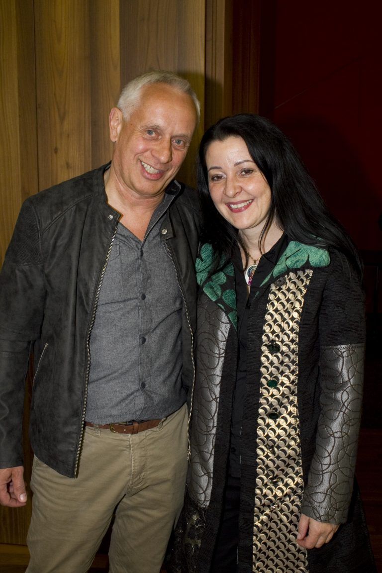 Interessiert zeigten sich Sigi Prock und Christine Schmid. Franc