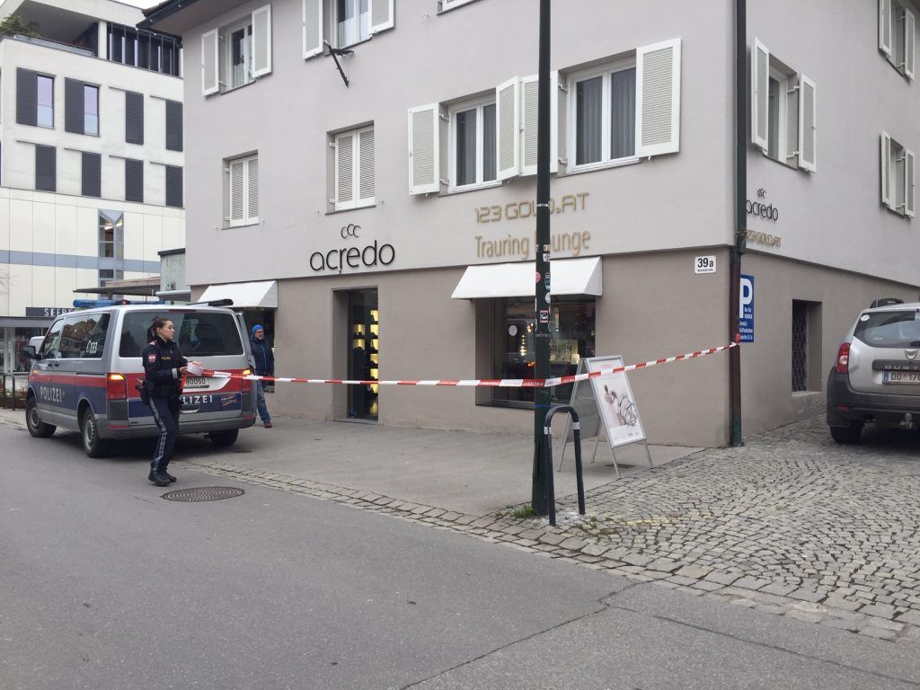 Verdächtige nach Raub auf Dornbirner Juweliergeschäft nach wenigen Minuten gefasst