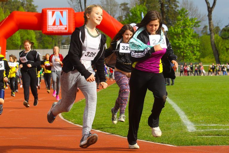 Viel Spaß und Gutes tun. Unter diesem Motte steht jedes Jahr der "Lauf gegen die Armut" zugunsten von "Ma hilft".Foto:hof