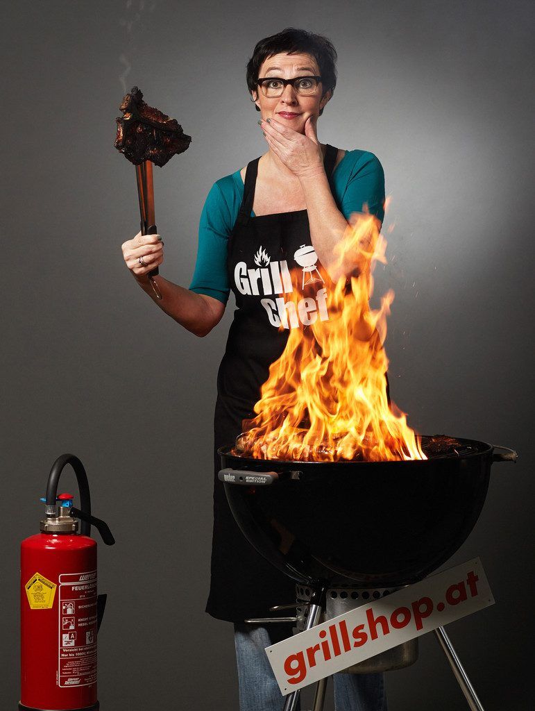 Gabi Fleisch ist demnächst mit ihrem neuen Kabarett „GrillFleisch“ zu sehen.