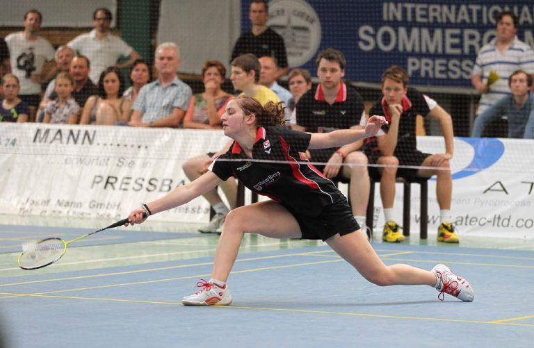 Alexandra Mathis holte sich nach einer Marathonpartie im Finale nach 74 Minuten Spielzeit ihren ersten Einzel-Staatsmeistertitel. Foto: diener
