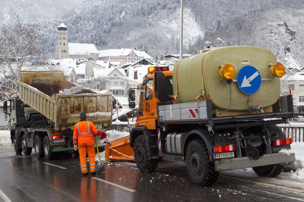 Hochbetrieb bei Bludenzer „Schneeräumkommandos“