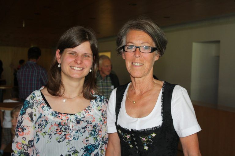 Annette Sohler (l.) und Theresia Fröwis.