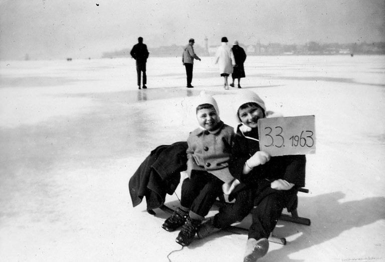 Anton Höfle knipste dieses Beweisfoto im Jahr 1963. Foto: Anton Höfle