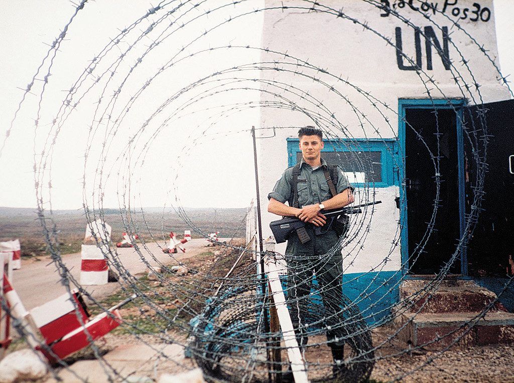 Miliz-Soldat Eugen Rieser war ein Jahr lang am Golan. Zwei hätten es werden sollen.