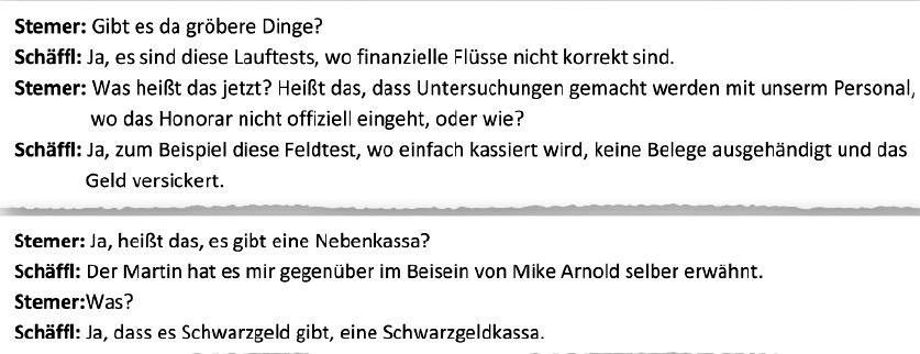 LR Siegi Stemer bleibt dabei: Er will nicht vorzeitig über Schwarzgeld gewusst haben.