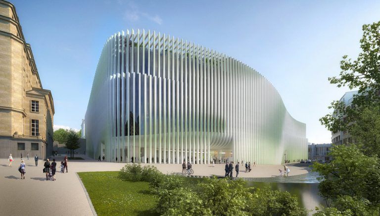 be baumschlager eberle gewinnt den Wettbewerb für die BNP Paribas Fortis Bank HQ in Brüssel.