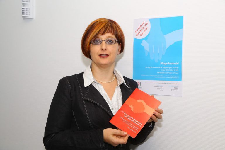 Beate Halbeisen organisiert den Info-Tag mit. Foto: vn/hofmeister