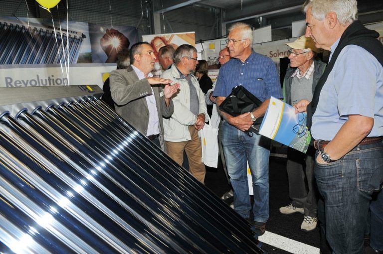 Beim Solar- und Wärmepumpentag am Samstag kann man sich umfassend beraten lassen. Foto: vkw