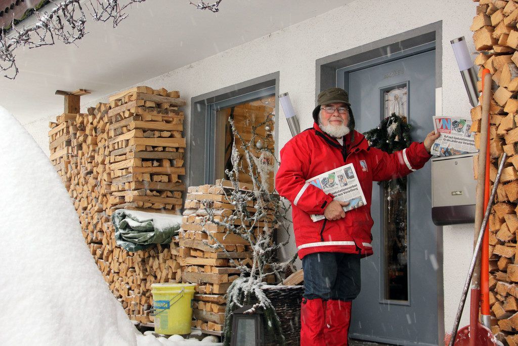 Arbeiten im Schneeparadies