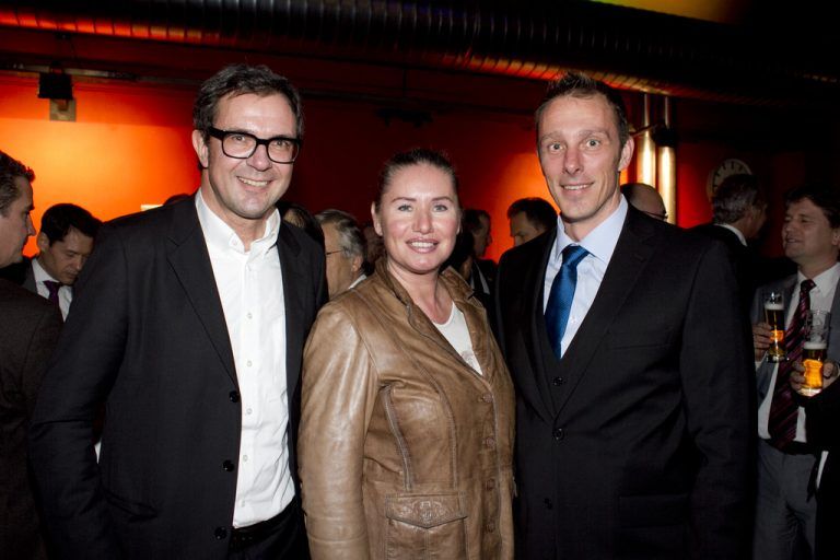 Bernhard Ölz (Prisma), VN-CR Verena Daum-Kuzmanovic und Bernhard Ölz (Ölz Meisterbäcker), v. l.