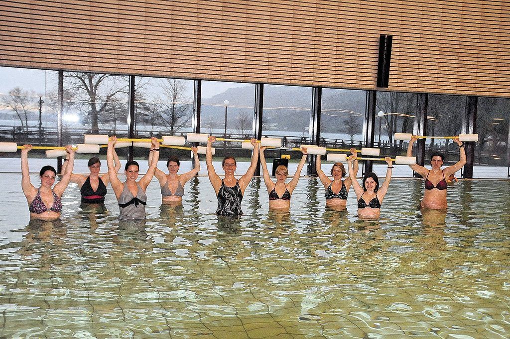 Das Wasser ist ihr Element