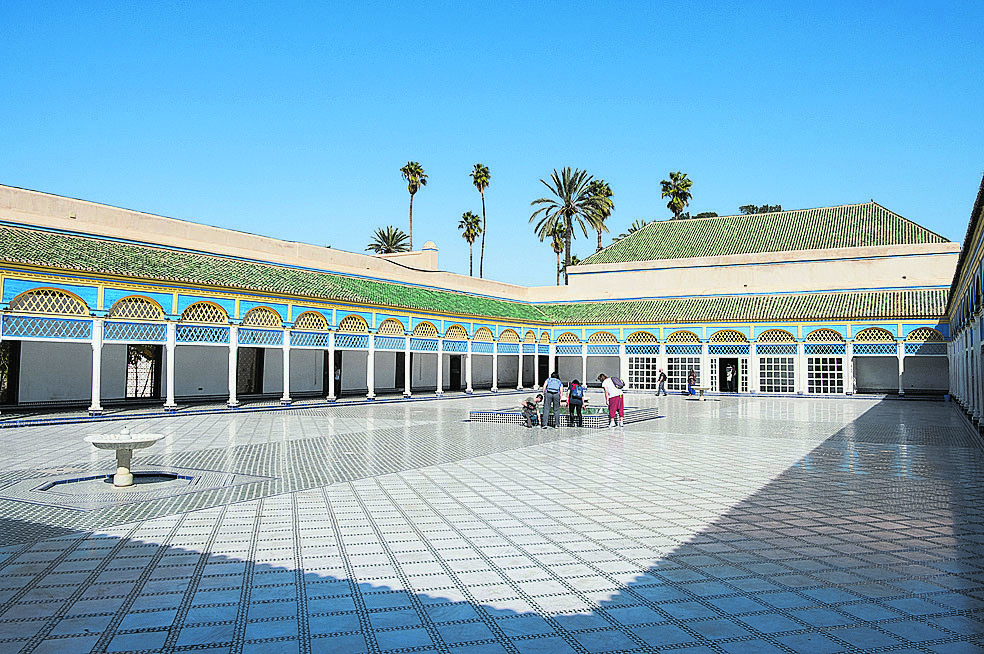 Mosaike im Bahia-Palast