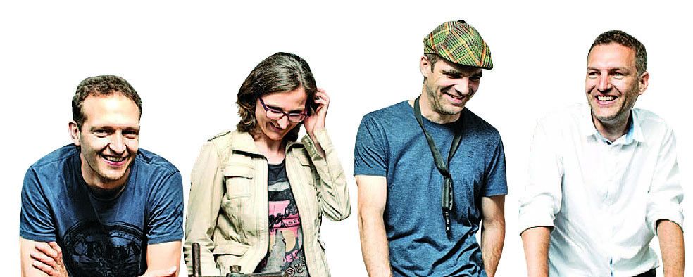 Heute Abend <br/>ab 20 Uhr sind <br/>„Amüsgöl“ im <br/>Alten Kino Rankweil live <br/>zu erleben.