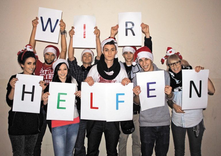 Das Charity-Team der OJA Feldkirch.
