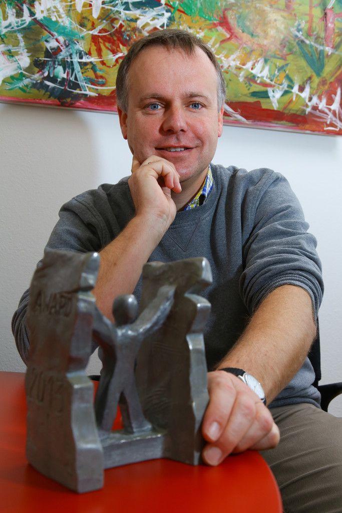 Das IfS Spagat rund um Thomas Hebenstreit erhielt einen Preis für seine Arbeit.  Foto: VN/Hofmeister