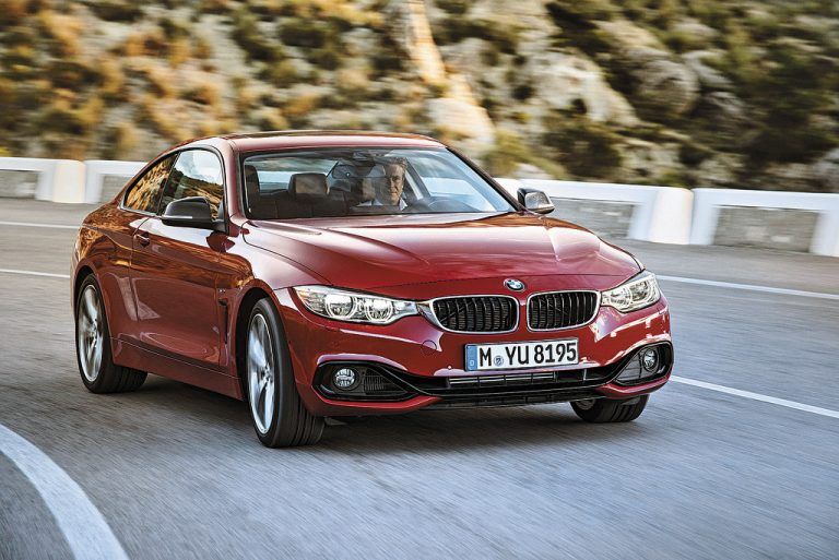 Das neue Coupé von BMW ist der Startkandidat der neuen Vierer-Baureihe auf Basis des Dreiers. Fotos: werk