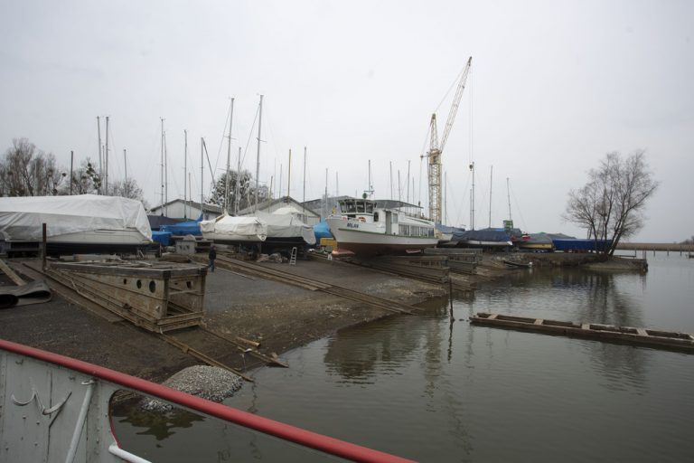 Das Überlinger Schiff „Milan“ wurde eben überholt. Für die großen Fähren bräuchte es das Trockendock.