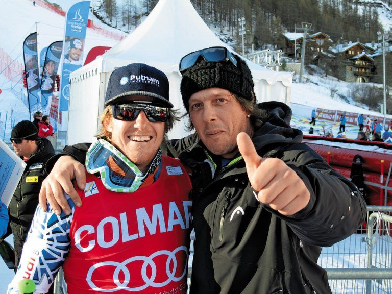 Daumen hoch: Alexander Martins Schützling Ted Ligety holte bei der WM in Schladming dreimal Gold. Foto: privat