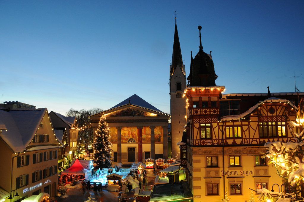 Weihnachtsstimmung am Marktplatz