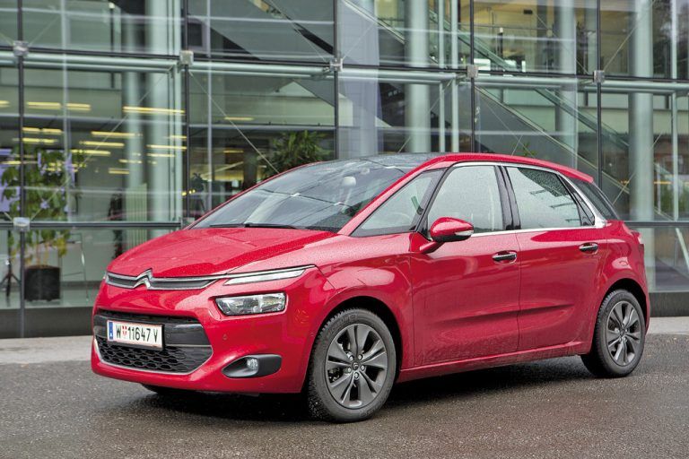 Der Citroën C4 Picasso ist ein fünfsitziger Van mit 4,43 Meter Länge und sieht verdammt gut aus. Fotos: VN/Hartinger
