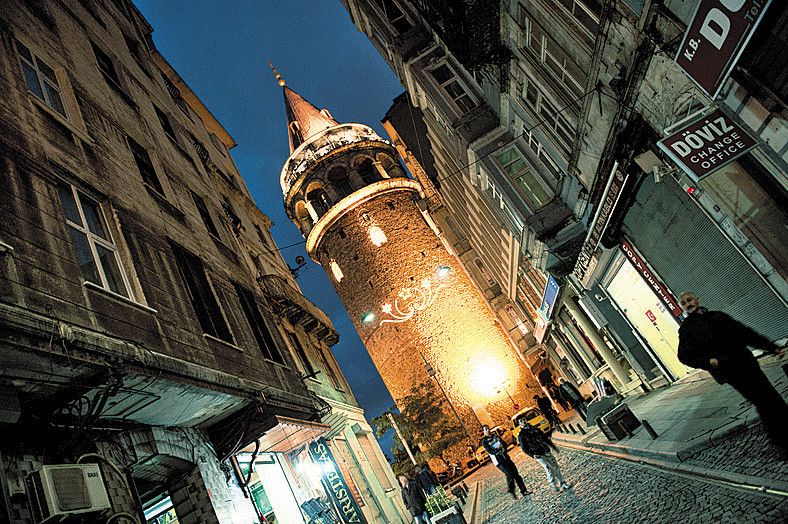Ausblick vom Galata Kulesi