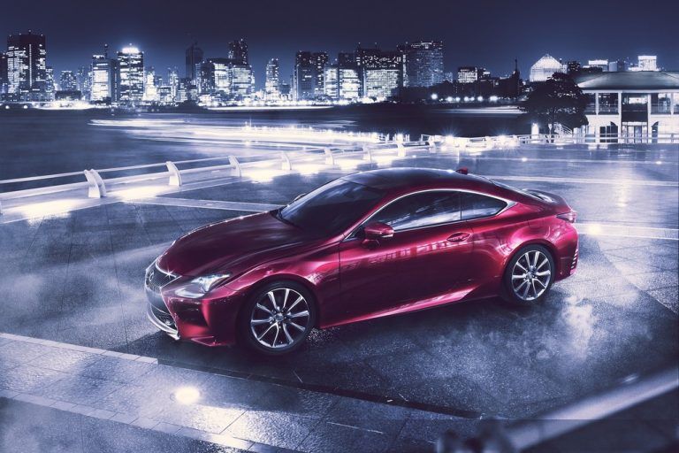 Der Lexus RC feiert in Tokio Weltpremiere. Foto: werk