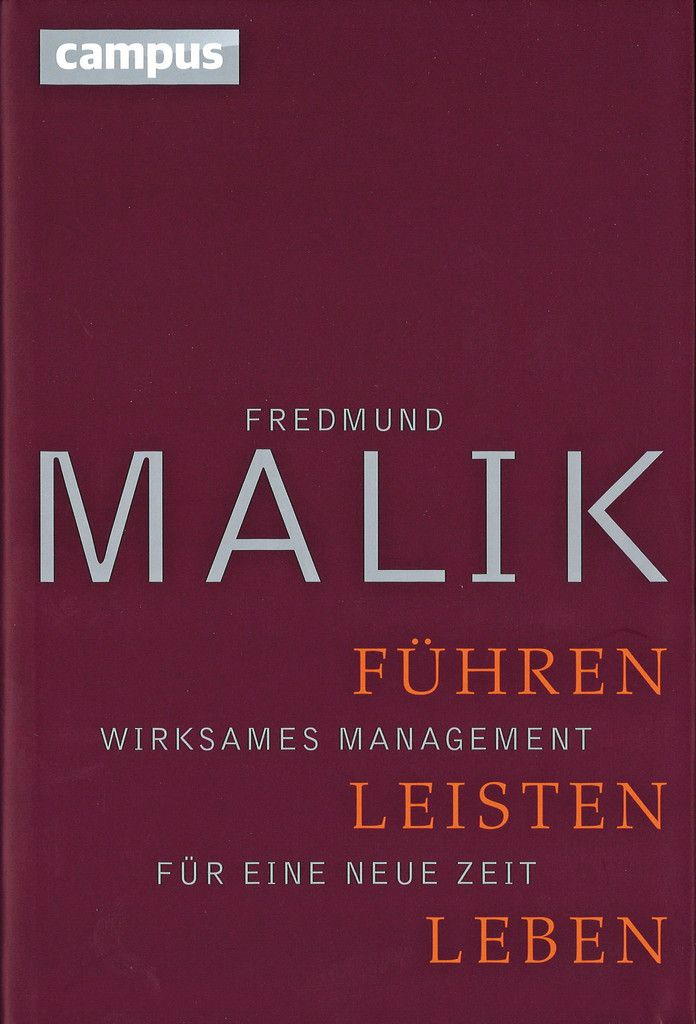 Der Lustenauer Fredmund Malik gehört international zu den profiliertesten Managementvordenkern und ist regelmäßiger Kolumnist in meinungsbestimmenden Medien. Bis heute hat er sich konsequent vom Mainstream-Denken abgesetzt und ist neue Wege gegangen. Er ist mehrfach ausgezeichneter Bestsellerautor von mehr als zehn Büchern. Sein Klassiker „Führen – Leisten – Leben“ zählt zu den 100 besten Wirtschaftsbüchern aller Zeiten und ist heuer in einer Sonderauflage erschienen.In der komplexen Arbeits- und Lebenswelt des 21. Jahrhunderts ist richtiges Management die wichtigste Fähigkeit überhaupt. In seinem Standardwerk etabliert Malik eine zeitgemäße und umfassende Definition von gutem Management und gibt den Lesern alles an die Hand, was sie über Management wissen müssen – konkret, praxisnah und effektiv.Malik bietet in seinem Standardwerk das Management-Rüstzeug, das heute jede Person in einer Organisation benötigt. Er erläutert umfassend, was Menschen wissen und können müssen, wenn sie wirksam und erfolgreich sein wollen – in erster Linie in ihrem Beruf, aber auch in ihrem Leben. Malik definiert Management als einen Beruf, der erlernt werden kann und muss. Er etabliert professionelle Standards für das Management und beschreibt die Aufgaben, Werkzeuge und Grundsätze, kurz: die zentralen handwerklichen Elemente des wichtigsten Berufs der modernen Gesellschaft.