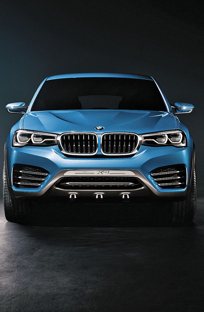 Der neue BMW X4 soll 2014 auf den Markt kommen. Fotos: werk