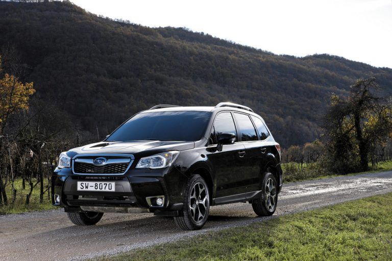 Der Subaru Forester tritt rundum gewachsen, verjüngt und neu gestärkt seine vierte Generation an. Fotos: werk