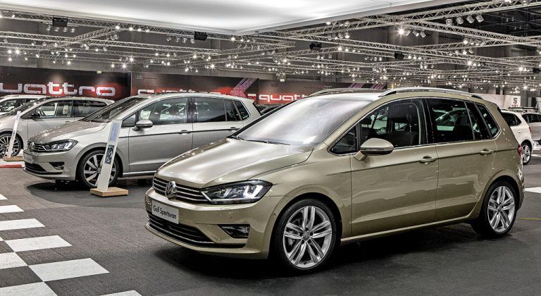 Der VW-Konzern zeigt in Wien erstmals auf österreichischem Boden den neuen Golf Sportsvan. Fotos: werk, VAS