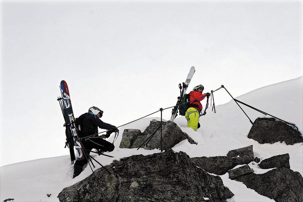 Ein besonderer Ausflug zum Winterklettersteig