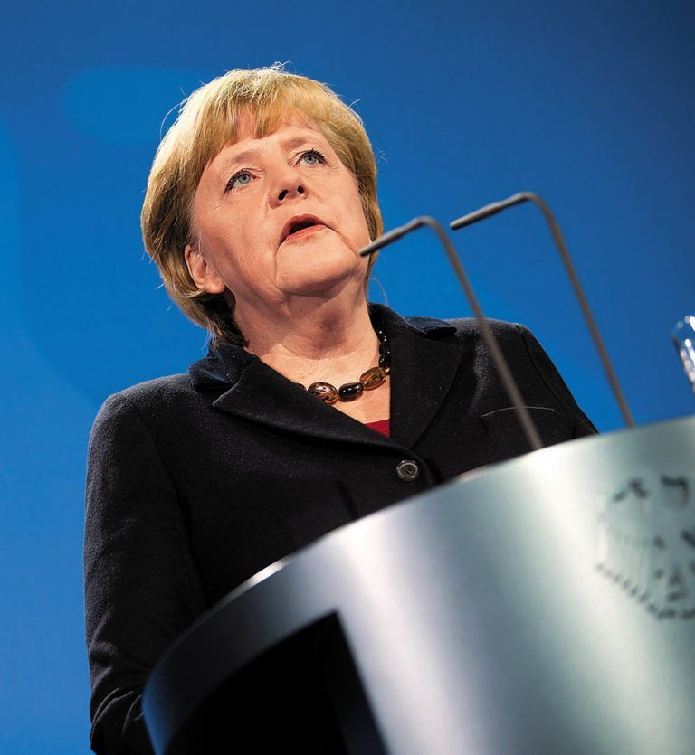 Deutschlands Kanzlerin Angela Merkel. Foto: EPA