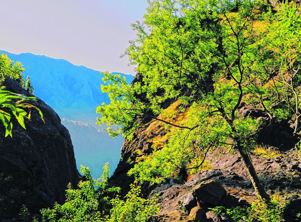 Durch die Schlucht der Todesängste wandern