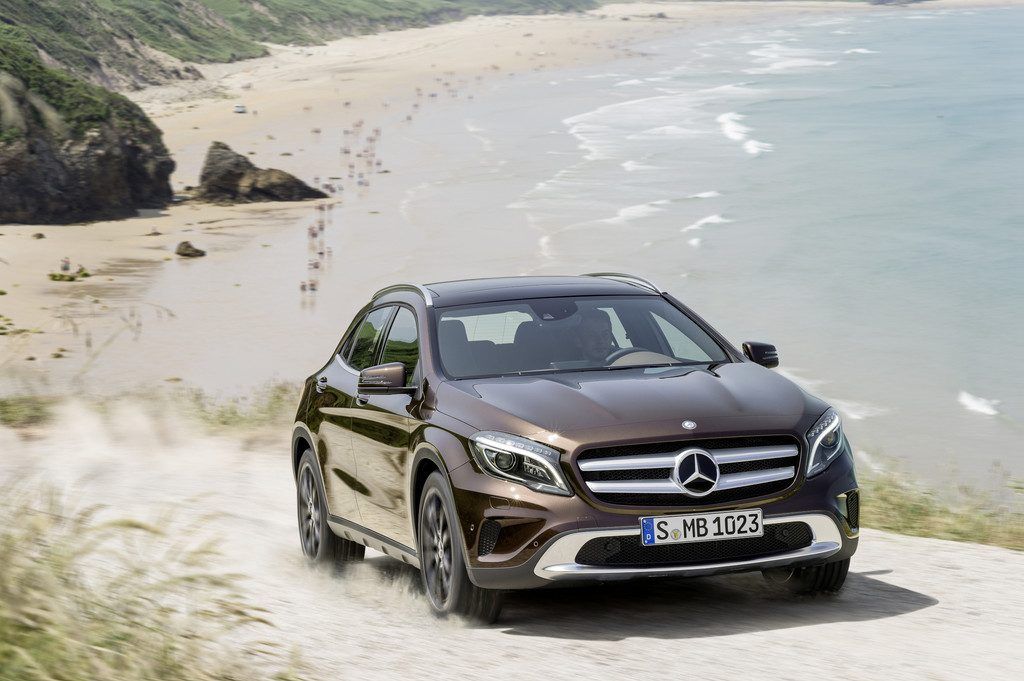 Mercedes kommt mit dem GLA nach Frankfurt