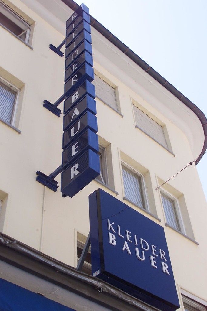 Die Filiale von Kleider Bauer in der Bregenz Kaiserstraße schließt mit Jänner 2014. Foto: VN/Hofmeister