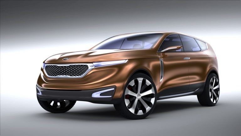 Die Koreaner zeigen die Studie eines großes SUV. Foto: werk