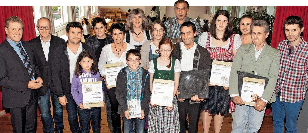Fünf Vorarlberger wurden mit dem ersten VN-Tierschutzpreis ausgezeichnet.
