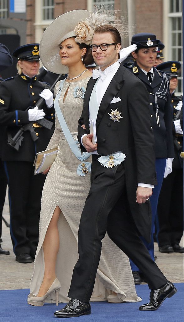 Die schwedische Kronprinzessin Victoria mit Prinz Daniel.
