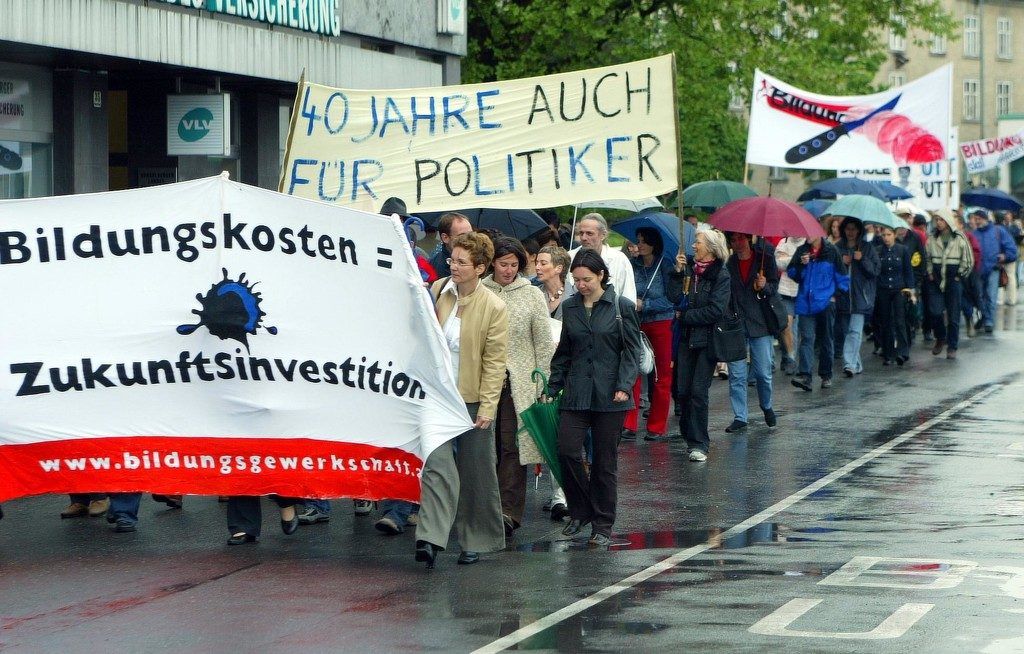 Unabhängige Bildungsgewerkschaft und AHS/BHS-Lehrervertreter sind solidarisch.