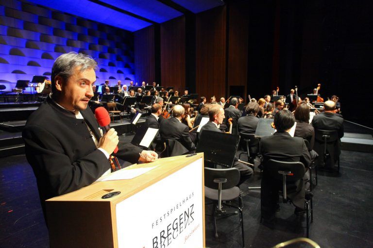 Drazen Domjanic zog bei der Gala perfekt die Fäden.
