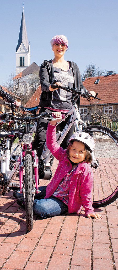 Alles dreht sich ums Radfahren