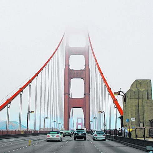 Über die Golden Gate Bridge